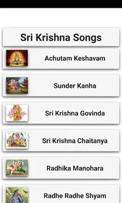 Sri Krishna Songs android App screenshot 13