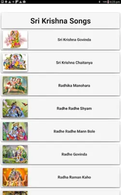 Sri Krishna Songs android App screenshot 5