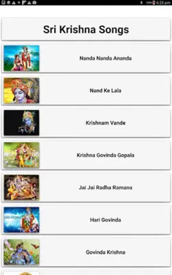 Sri Krishna Songs android App screenshot 7